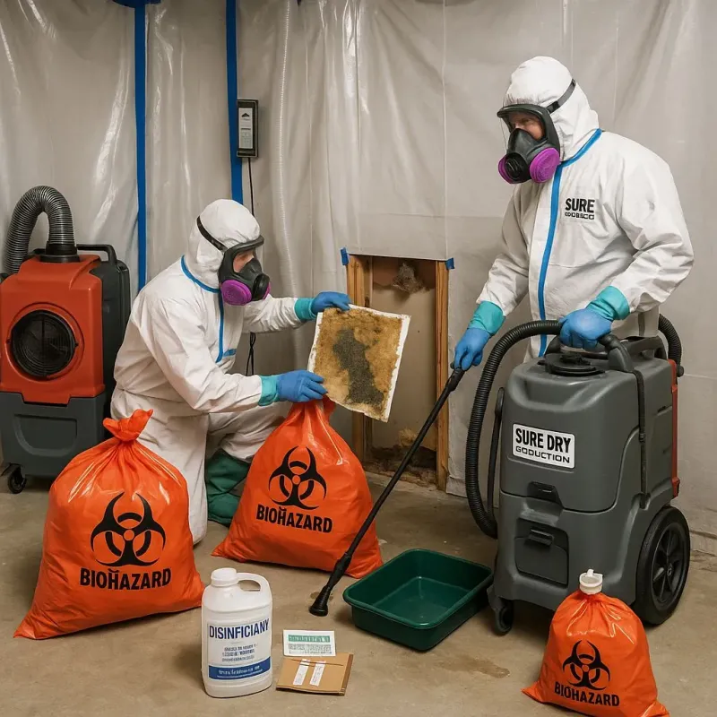 Contaminated Water Handling Protocols process in Henry Fork, VA